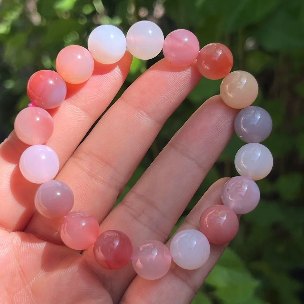 11mm stretchable yanyuan agate‎ bracelet